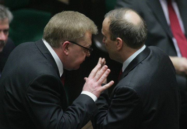 Zbigniew Chlebowsk i Marek Schetyna