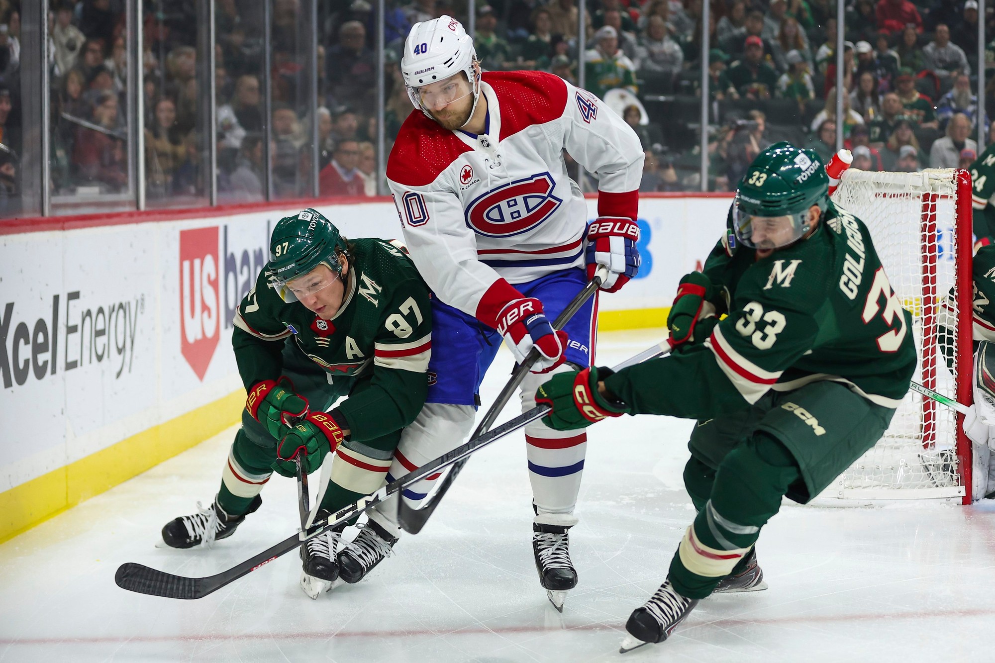 Zápas NHL: Minnesota Wild - Montreal Canadiens.