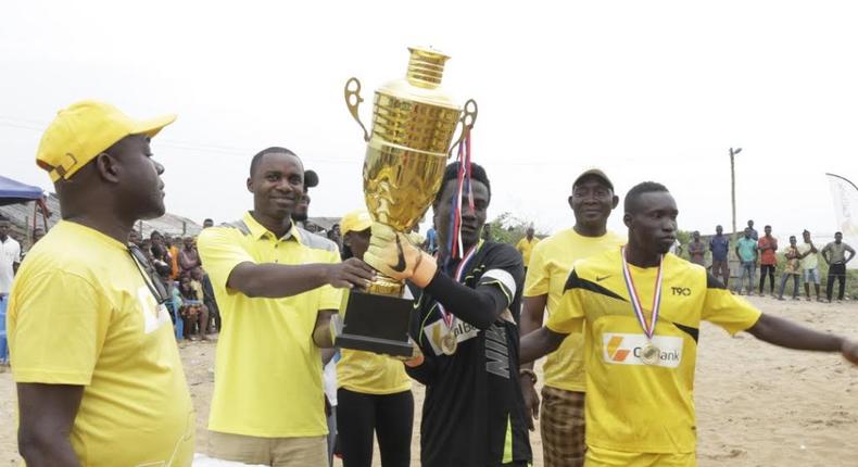 Cape Coast Young Sharks lift maiden CAL Bank Super Cup