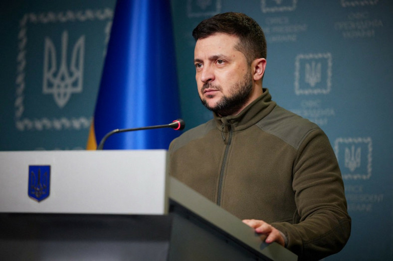 Na czele obrony Ukrainy stoi prezydent Wołodymyr Zełenski