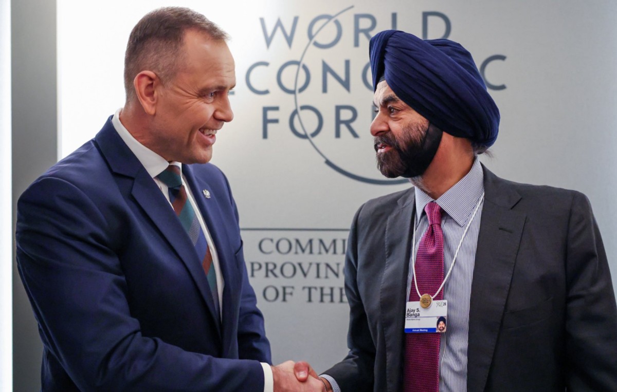 Karol Nawrocki rozmawiał w Davos z prezesem Banku Światowego. Oto co usłyszał