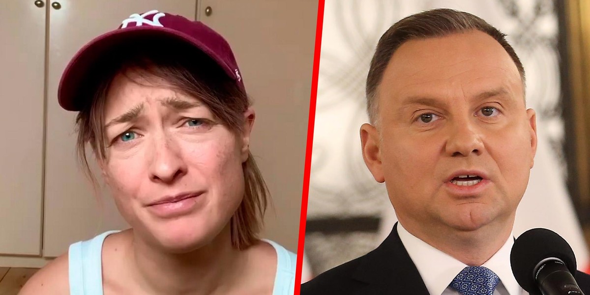 Matylda Damięcka i Andrzej Duda