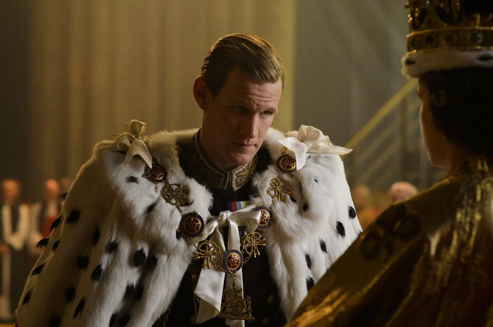 68. rocznica koronacji Elżbiety II  (na zdjęciu: Matt Smith jako książę Filip w serialu "The Crown")