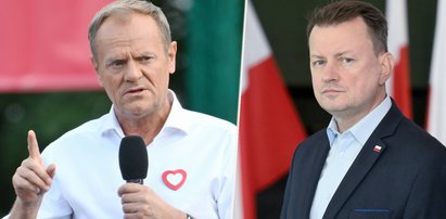 Tusk kpi z pytania PiS w referendum. Błaszczak nie wytrzymał