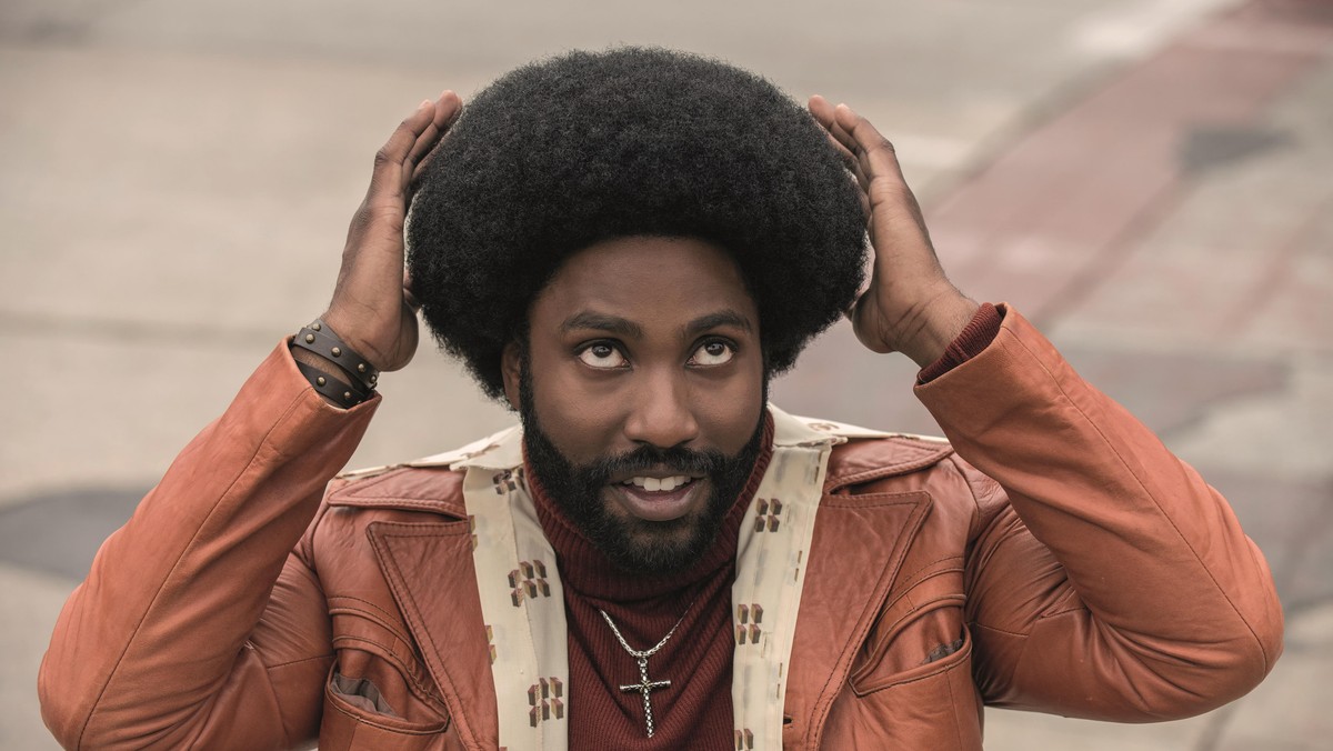 John David Washington jako Ron Stallworth w filmie „Czarne bractwo. BlacKkKlansman Fot. Materiały prasowe