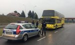 Kierowca autobusu pędził autostradą pod prąd