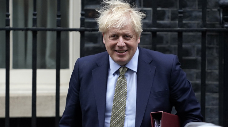 Boris Johnson kormányfő /Fotó: MTI EPA Will Oliver