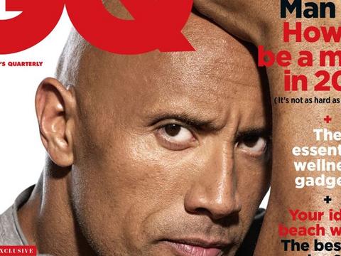 Dwayne 'The Rock' Johnson Actor covers British GQ, talks being ...