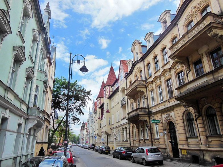 Secesyjne kamienice przy ul. Cieszkowskiego