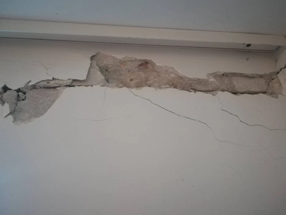 Zidovi u zabrinjavajućem stanju