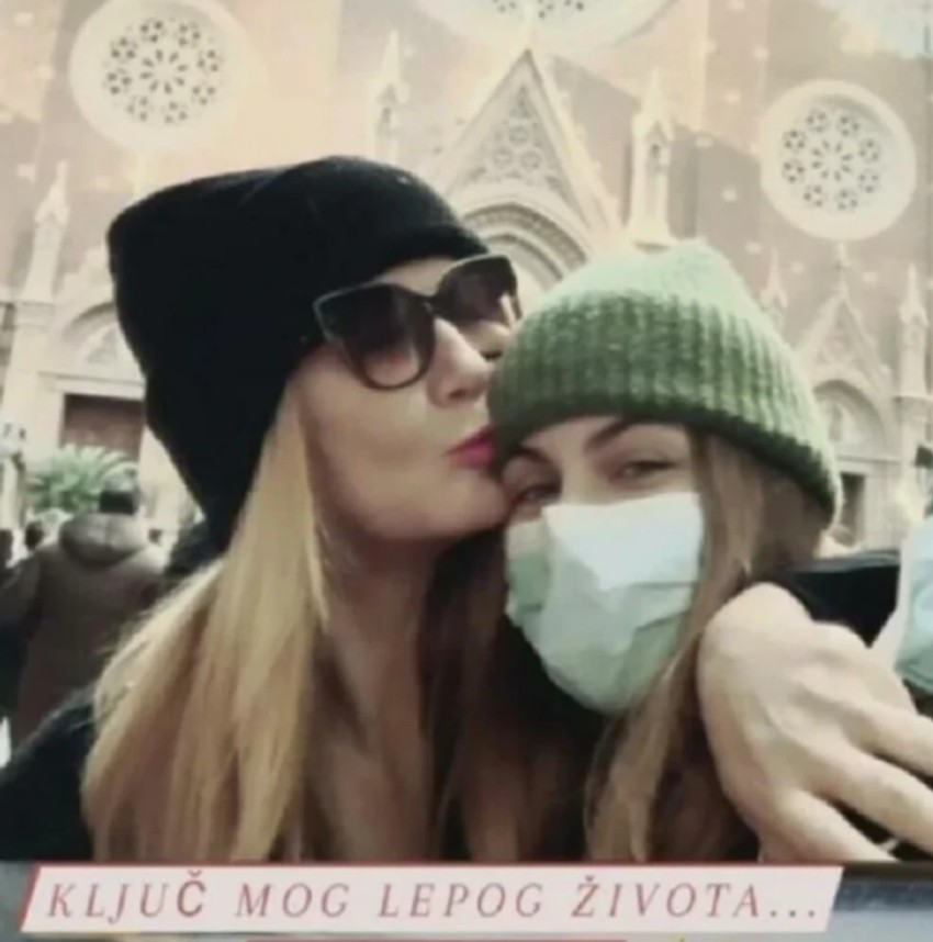 Vesna Dedić sa ćerkom