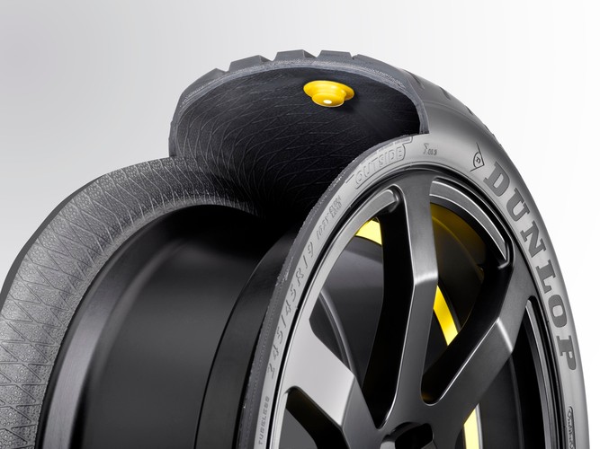 Goodyear Dunlop pokazał oponę z wbudowanym mikroprocesorem