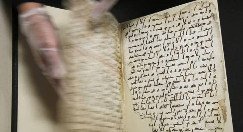 'Oldest' Koran fragments found in Birmingham University UK