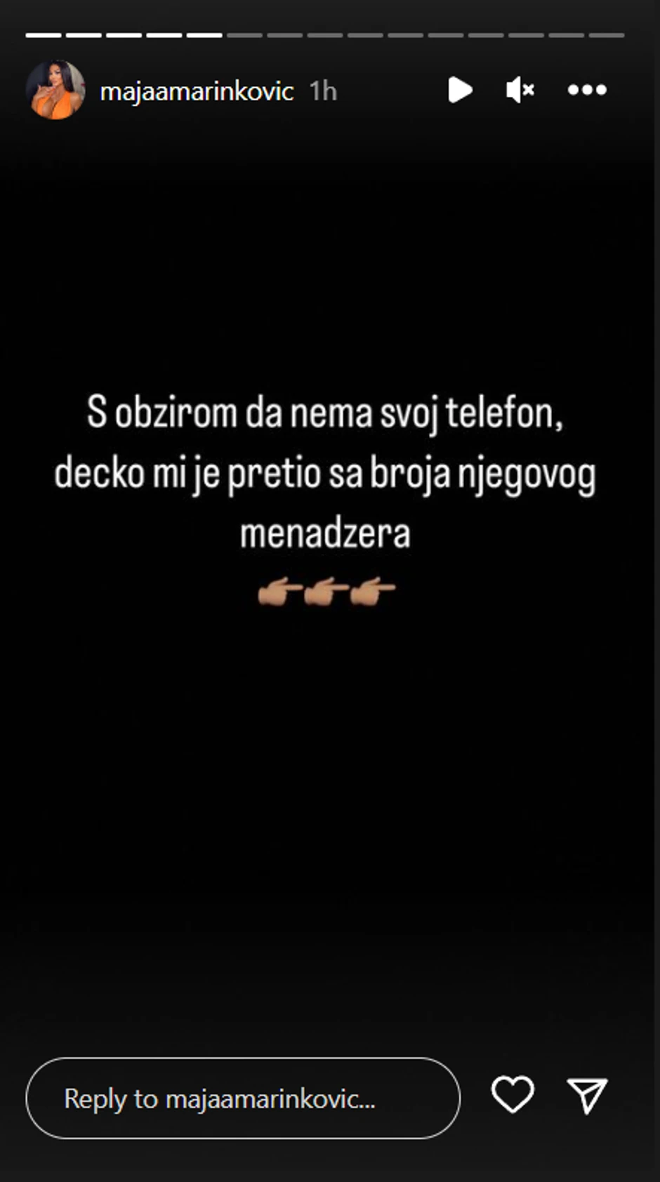 Maja dobija pretnje od Bilala