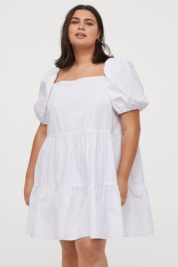 Rövid pamutruha H&M 3990 Ft