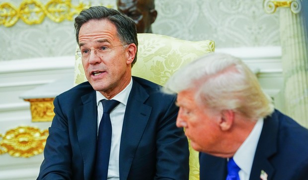 Mark Rute i Donald Tramp