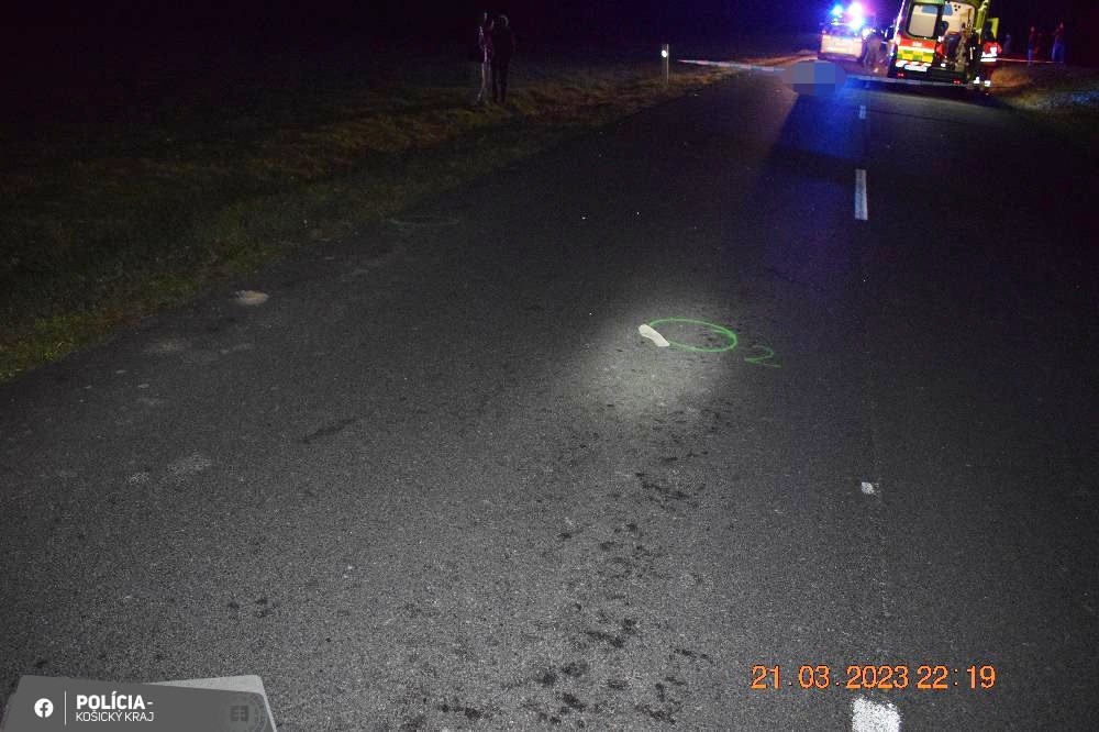 K tragickej nehode došlo okolo 21.15 h.