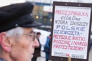 Protest ws. konwencji antyprzemocowej w Gdansku