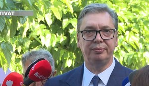 Predsednik Srbije Aleksandar Vučić