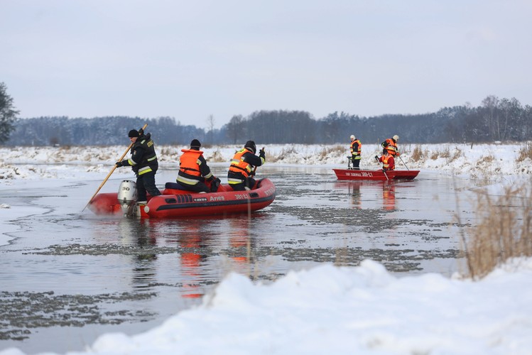 Poszukiwania zaginionych braci w okolicy miejscowości Zaliwie-Szpinki