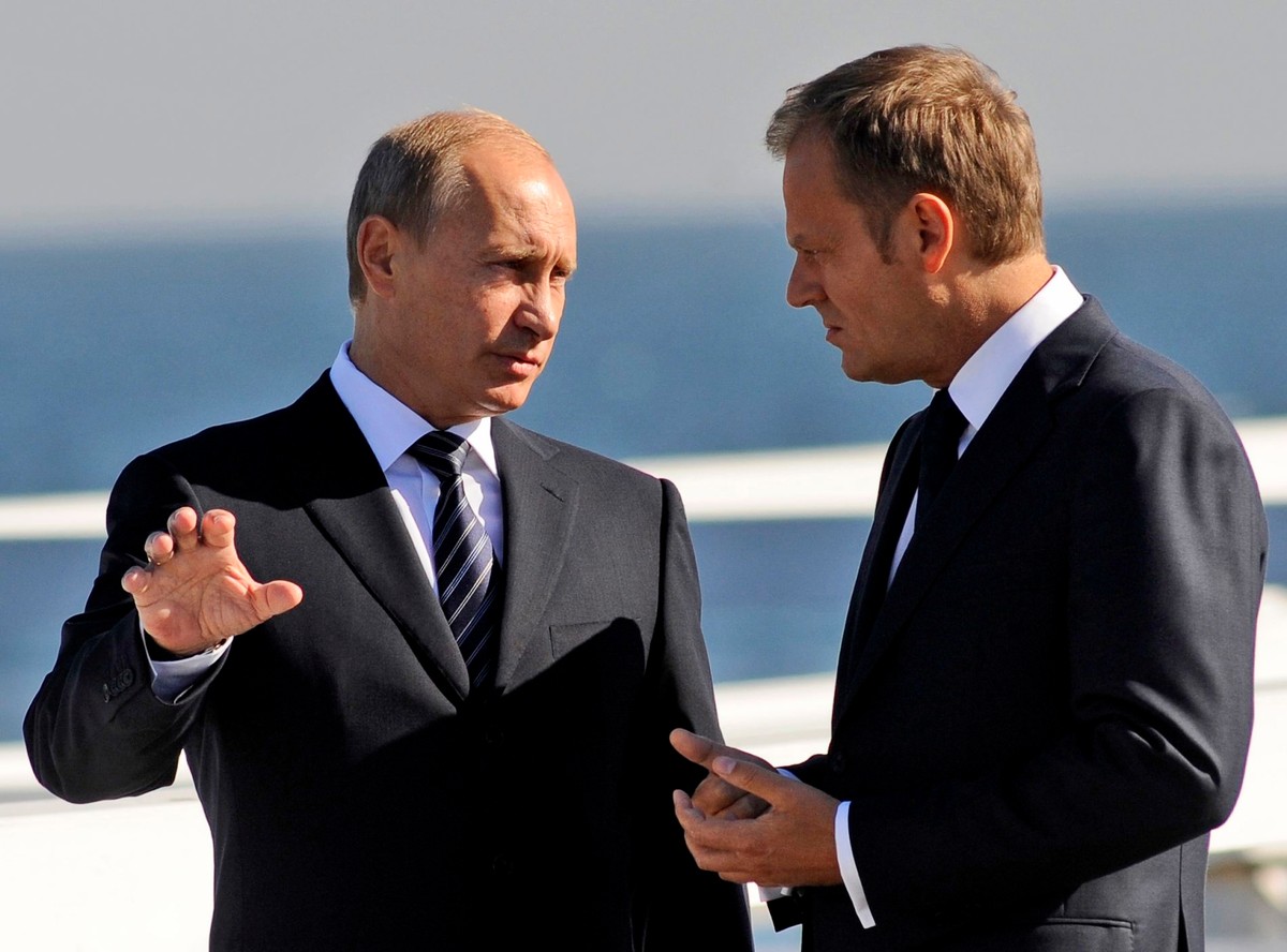 Władimir Putin Donald Tusk