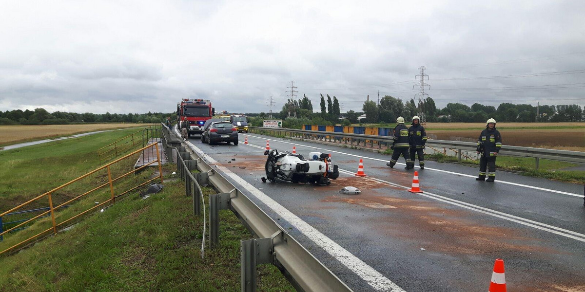 Groźny wypadek pod Opolem