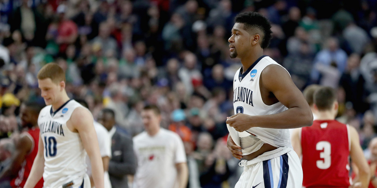 Villanova is the first 1-seed to get knocked out of the NCAA Tournament in huge upset