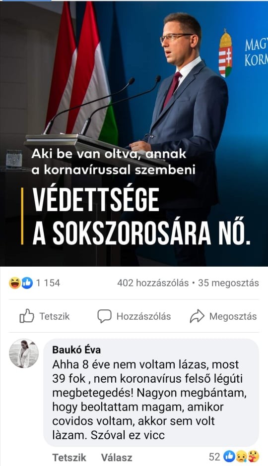 Comentario de Éva Bauko / Foto: Blikk