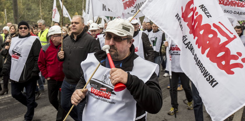 Górnicy jadą na Warszawę