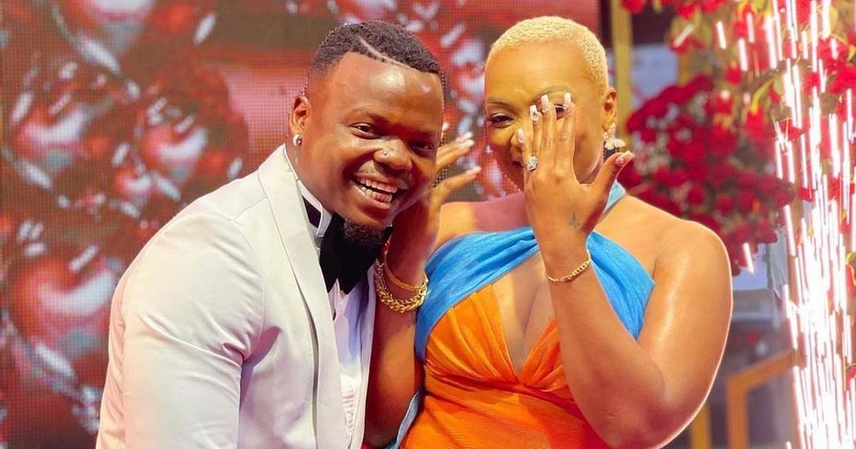 Tanzanian Singer Harmonize And Actress Frida Kajala Officially Engaged