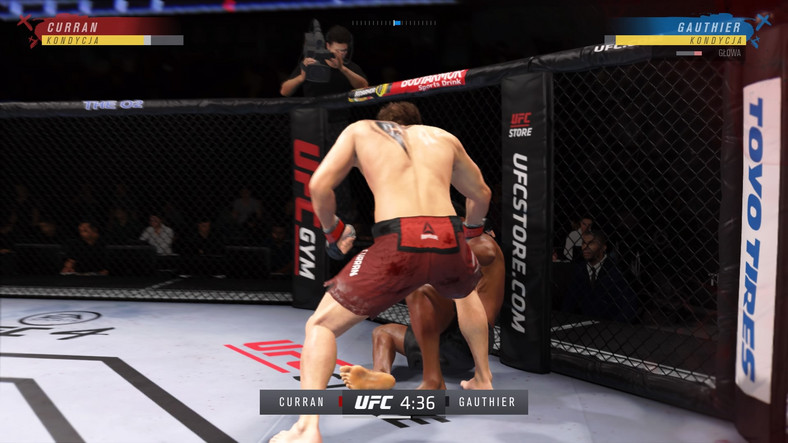 EA Sports UFC 4 - screenshot z wersji na PlayStation 4