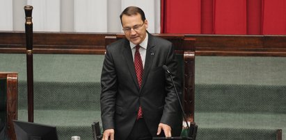 Sikorski marszałkiem tylko do piątku?