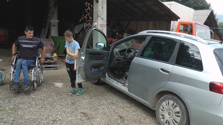 Danas , iako u kolicima, sve sam radi