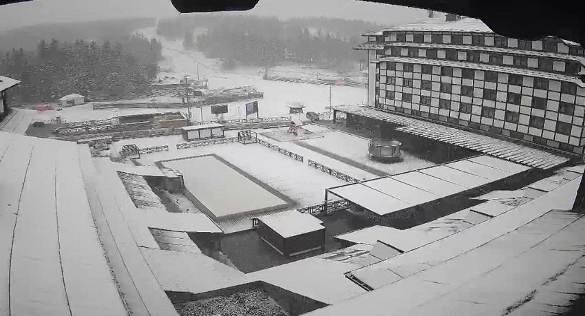 Centar Kopaonika pod snegom