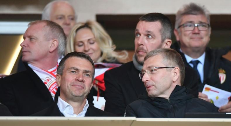 Oleg Petrov sat at club president Dmitri Rybolovlev right hand as Monaco beat Nantes on Feb 16