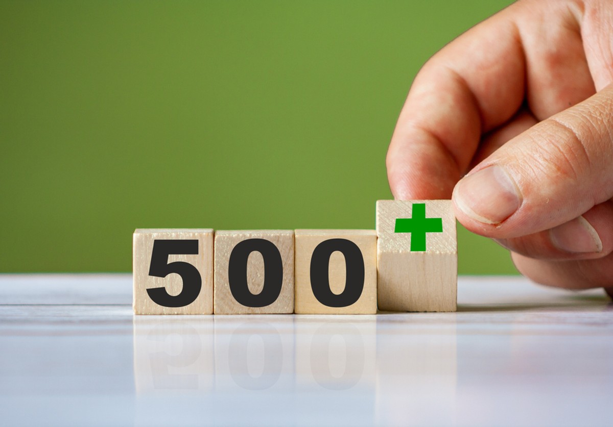 500 plus fot. shutterstock