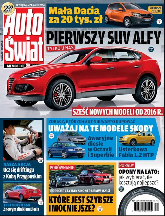 Auto Świat nr 13/2014 w kioskach i na tabletach