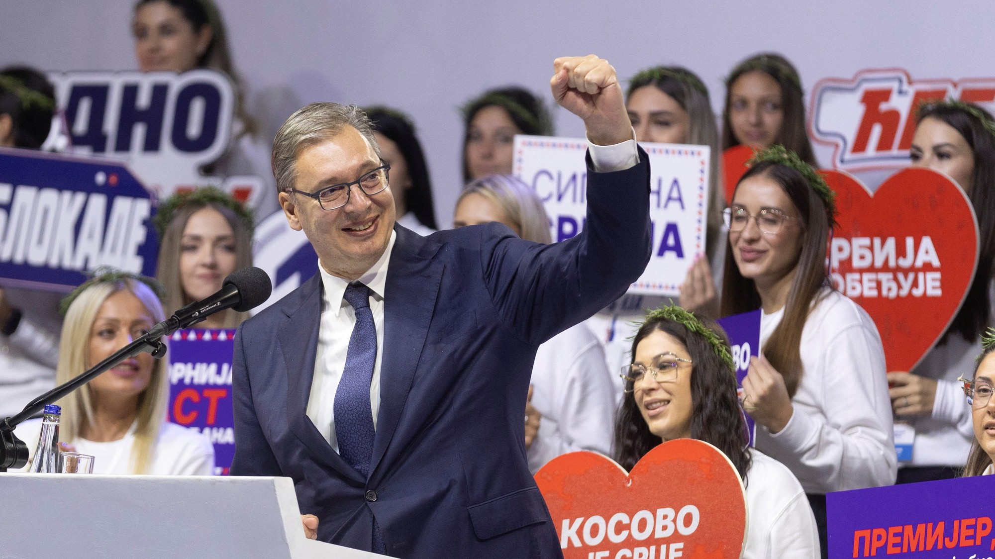 Srbský bývalý prezident Aleksandee Vučič