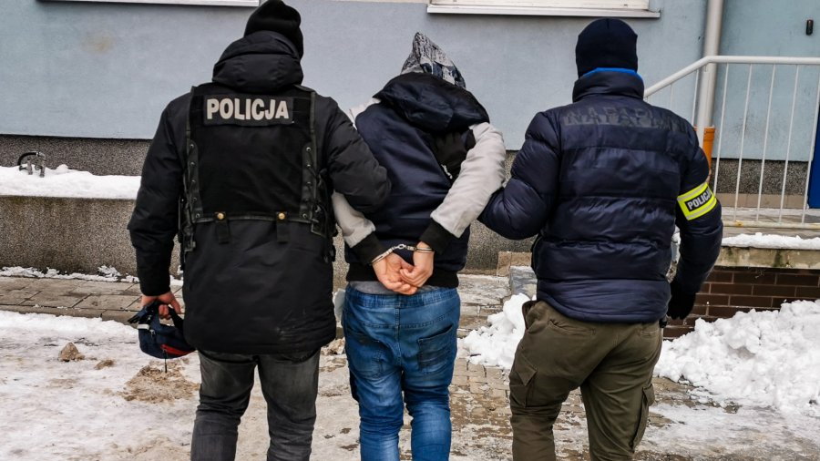 Uciekł z prokuratury Ponownie zatrzymała go policja