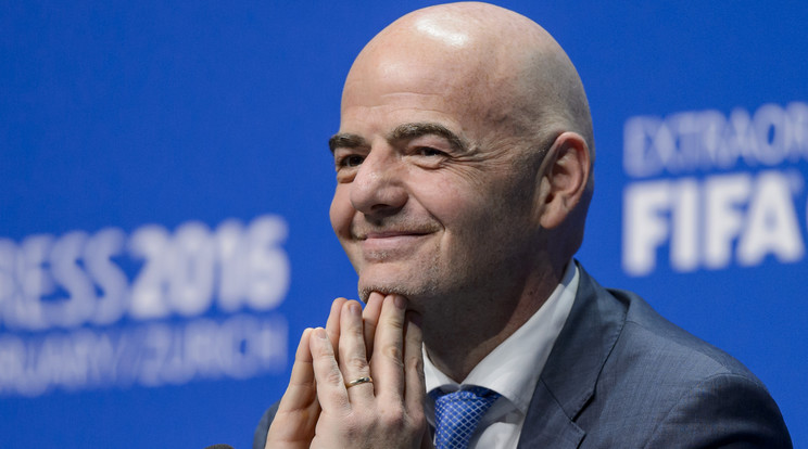 Infantino örül az új főtitkárnak /Fotó: AFP