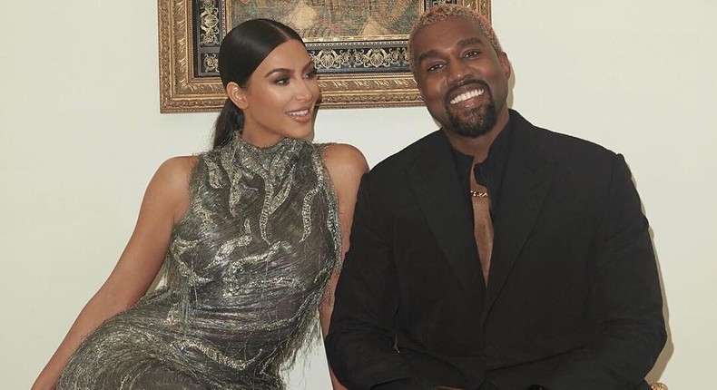 Kim Kardashian and estranged hubby, Kanye West [Instagram/KimKardashian]