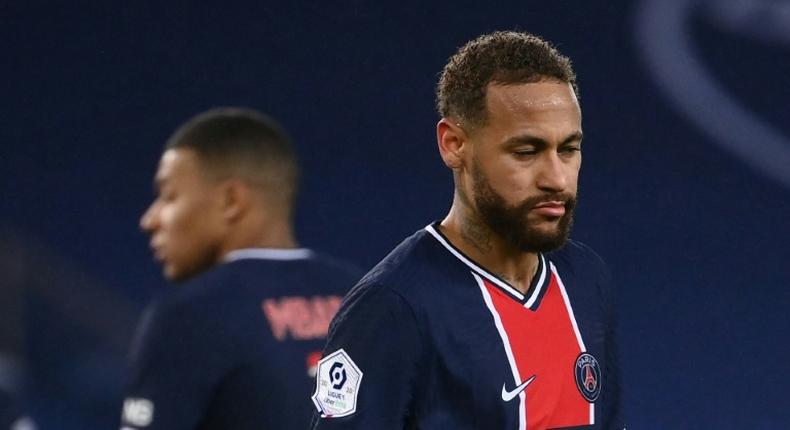 Neymar is available to return for PSG against Marseille on Wednesday after a month out injured