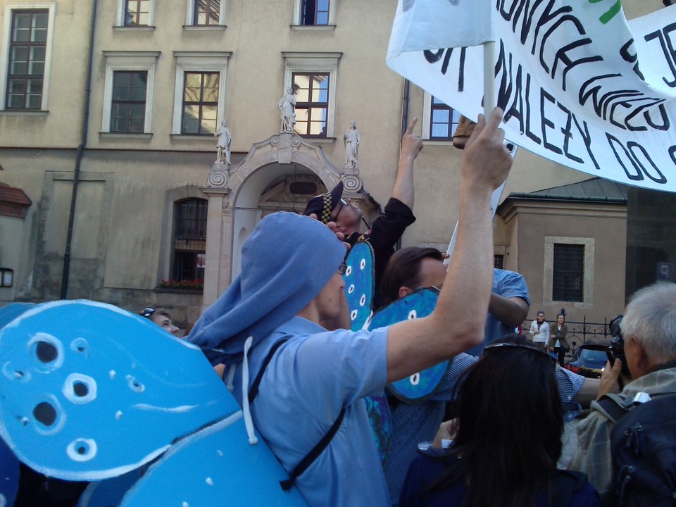 Protest ws. krakowskiego Zakrzówka