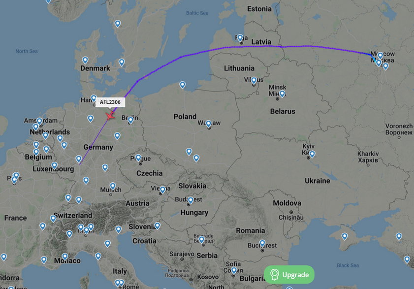 Polska Zamknęła Przestrzeń Lotniczą Dla Rosji Kuriozalna Trasa Lotu Podróże 3227