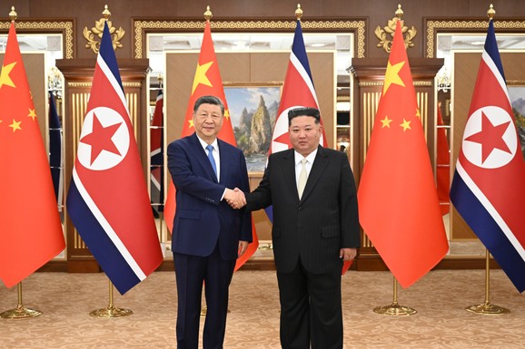 "ZA REGIONALNI I SVETSKI MIR" Si Đinping i Kim Džong Un post