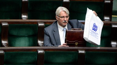 Witold Waszczykowski w "Rzeczpospolitej": staliśmy się wasalem Niemiec