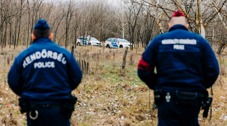 Hiába keresték a rendőrök, sajnos nem találtak rá időben a betegszállító autóból kitett Ferencre  Fotó: police.hu