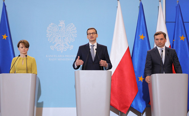 Mateusz Morawiecki, Jadwiga Emilewicz, Zbigniew Ziobro