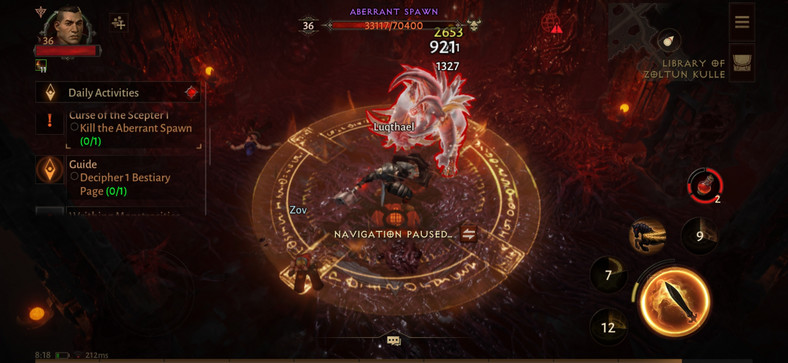 Diablo Immortal - screenshot z gry (wersja na Androida)