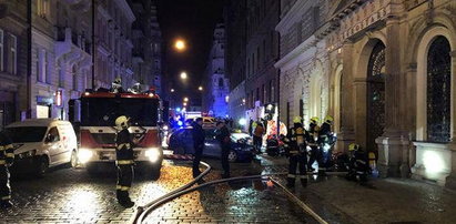 Pożar hotelu w Pradze. Dziesiątki rannych, są ofiary śmiertelne